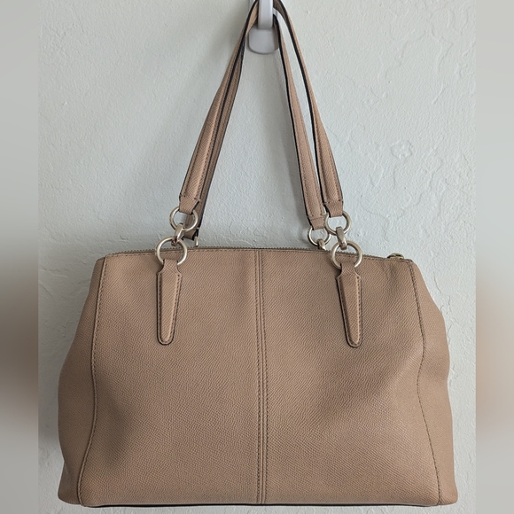 Coach Mini Christie  Carryall /Double Zipper Bag. - Picture 2 of 15